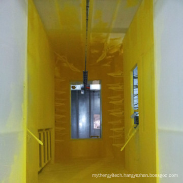 Color Change Powder Coating Spraying Booth